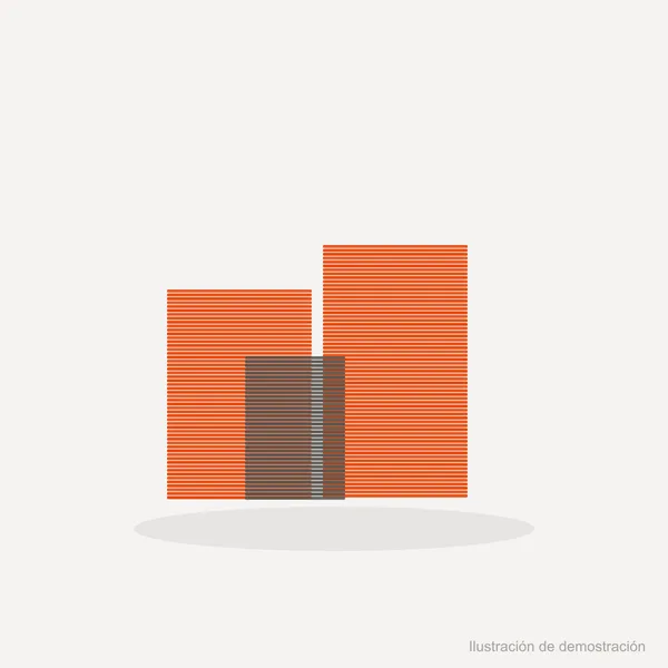 Organizador modular Grid (ilustración de demostración)