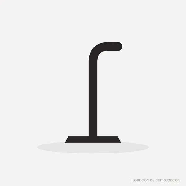 Soporte para auriculares Arco color negro (ilustración de demostración)