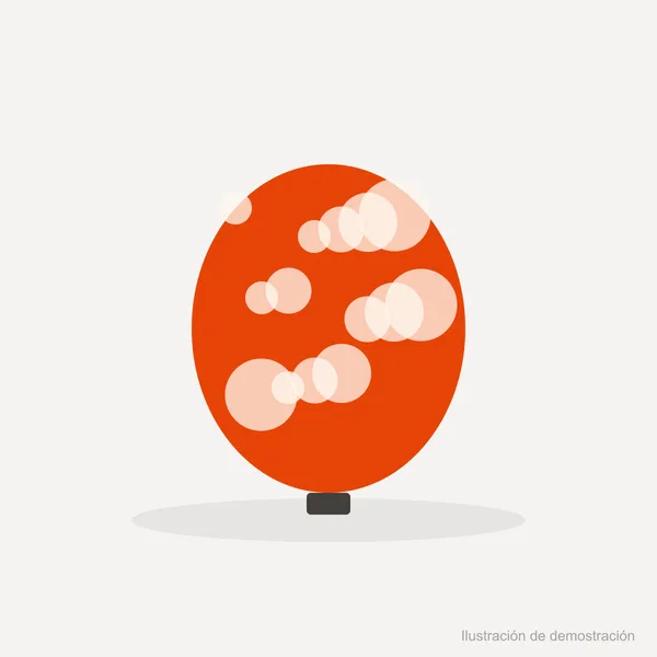 Lámpara Voronoi (ilustración de demostración)